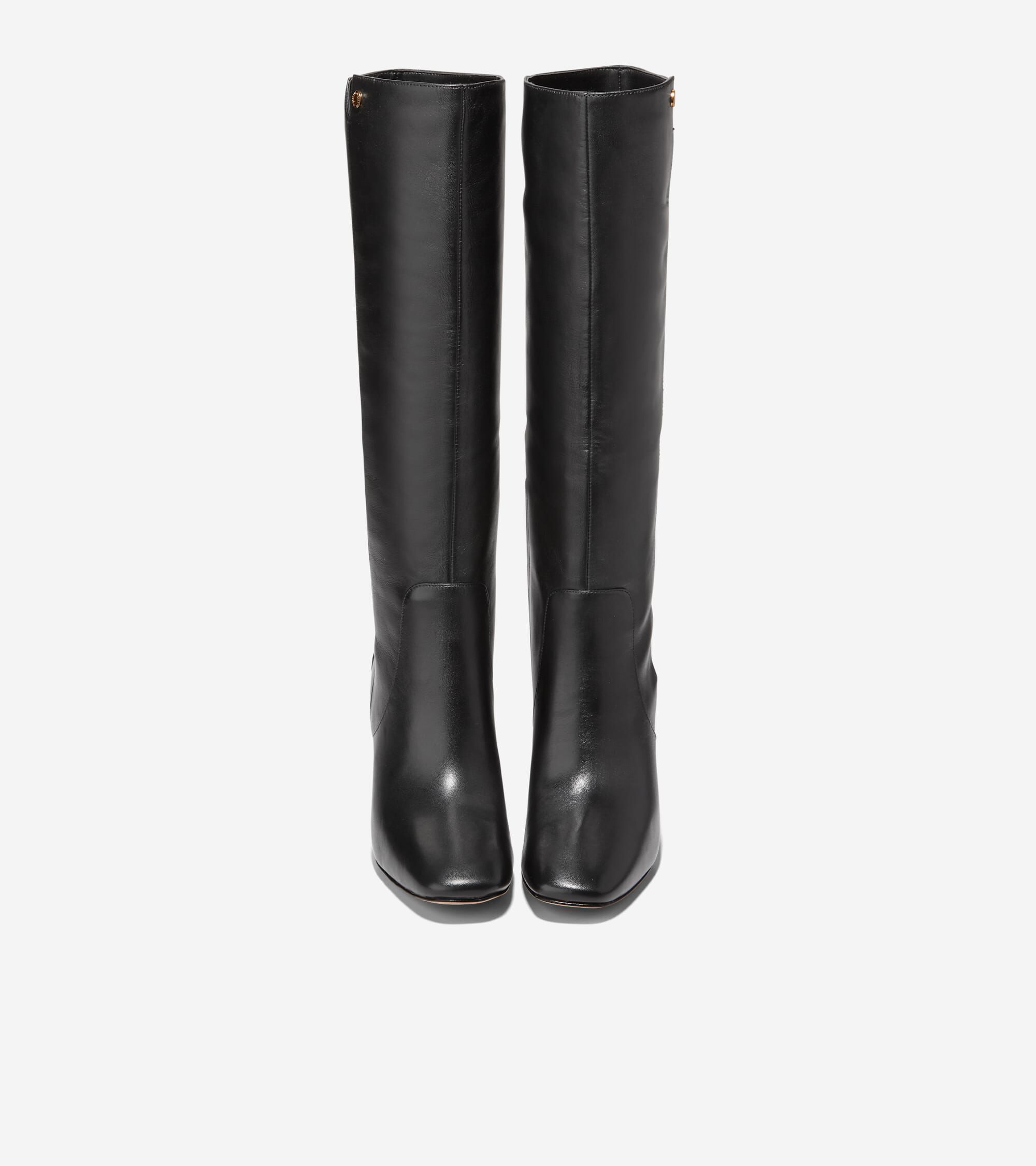 Cole haan tall black boots store